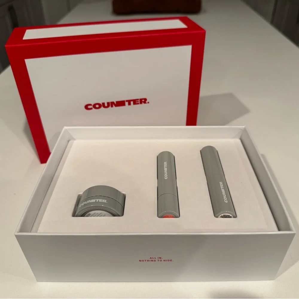 Counter Lip Service Trio Gift Set: Lip Scrub, Hyaluronic Balm, Lipstick – NIB - Picture 6 of 7